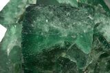 Fluorescent Green Fluorite Cluster - Diana Maria Mine, England #319142-1
